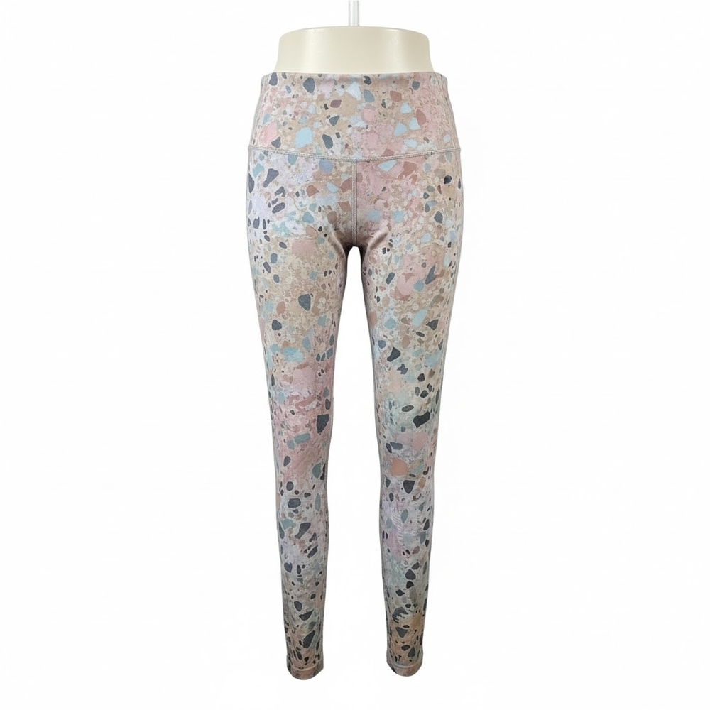 M. Rena Blue and Gray Leggings